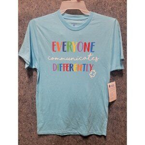 Autism‎ Speaks Communicate Differently Blue Size S